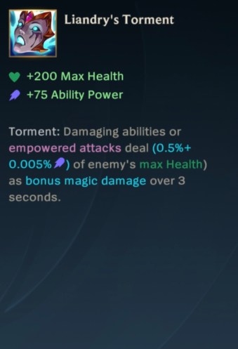Liandry's Torment Wild Rift Item